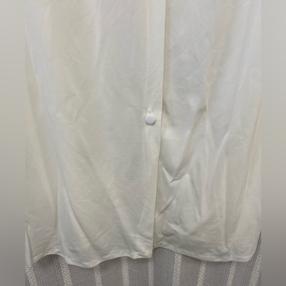 Vintage Robe Dressing Gown House‎ Dress Housecoat Embroidered 100% Nylon Size M - Picture 6 of 14